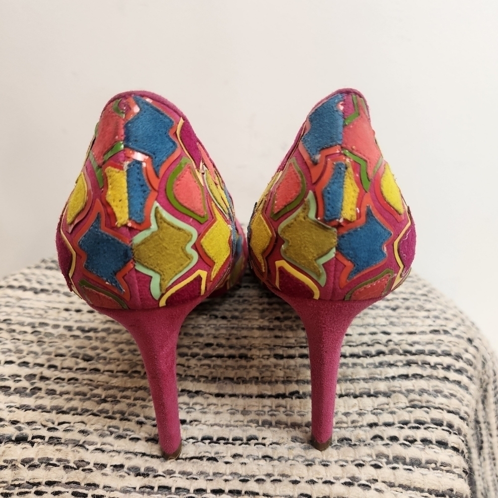 Rene Caovilla for Neiman Marcus Heels Pumps Size 39.5 - Picture 7 of 9